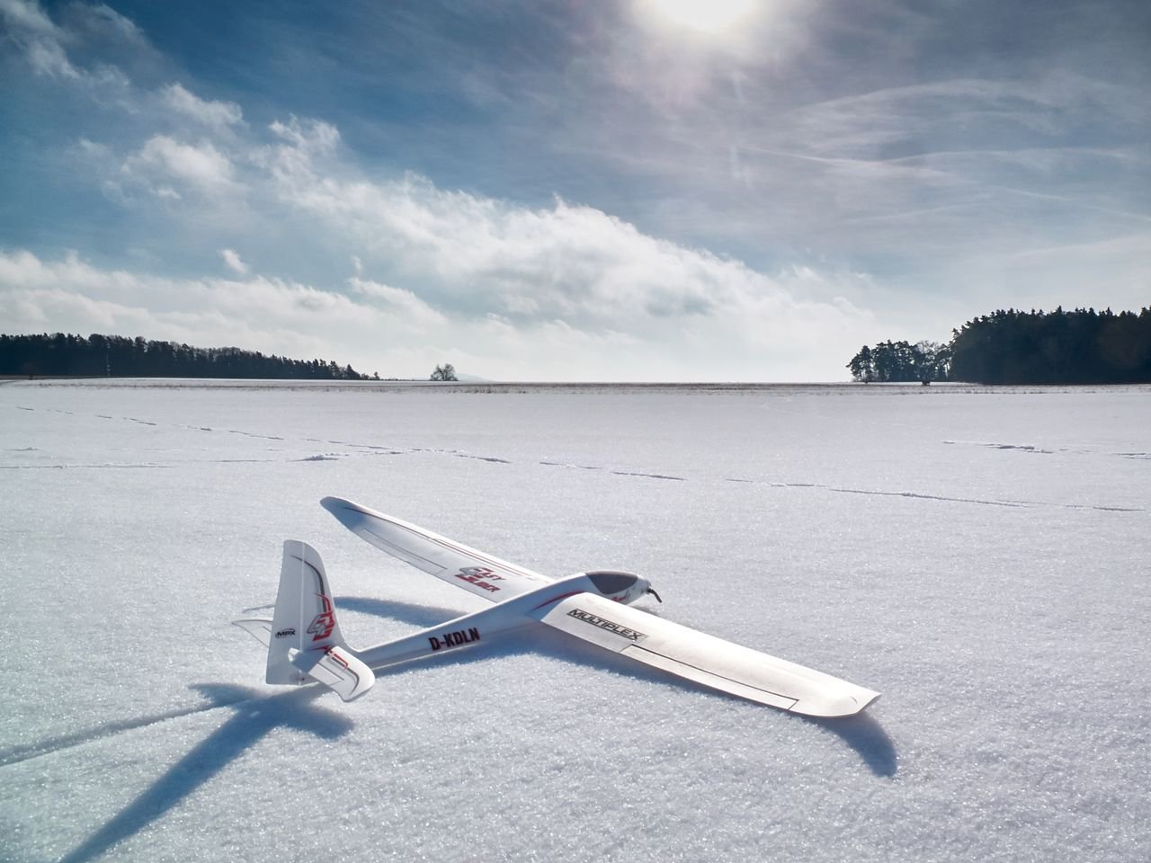 Multiplex Easy Glider 4 im Februar